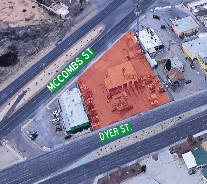 Primary Photo Of 10105 Dyer St, El Paso Auto Repair For Sale