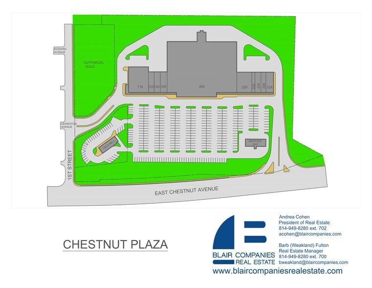 More Photos Of 116-228 E Chestnut Ave, Altoona Unknown For Lease