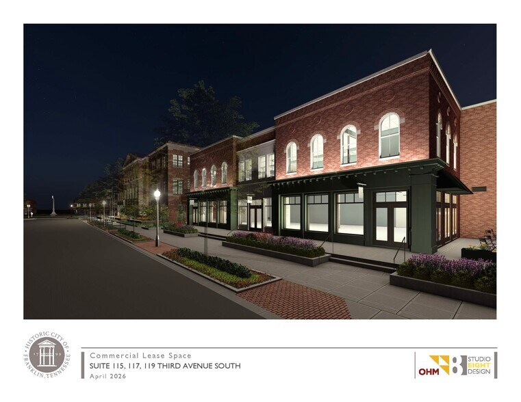 More Photos Of 115-119 3rd Ave S Ave, Franklin Storefront For Lease