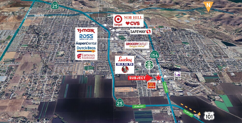 More Photos Of San Felipe Rd @ Maple Street, Hollister Land For Lease