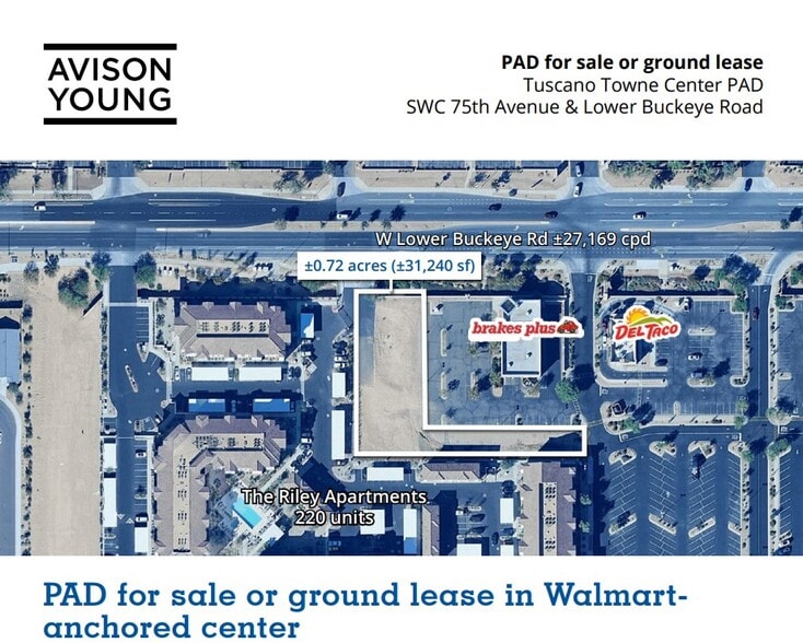 Primary Photo Of 75th Ave & Lower Buckeye Rd, Phoenix General Retail For Sale