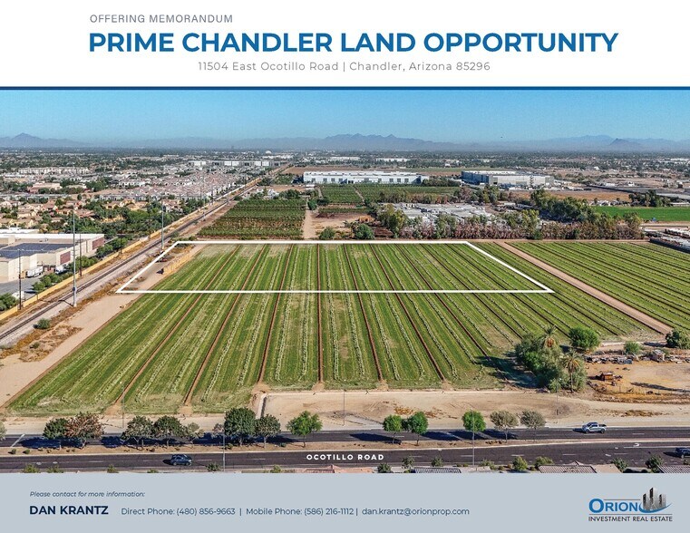 More Photos Of 11504 E Ocotillo Rd, Chandler Land For Sale