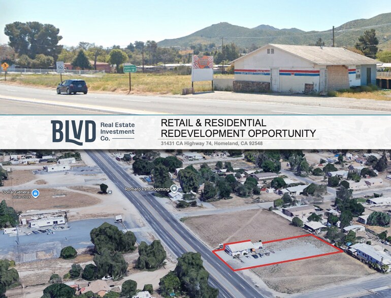 Primary Photo Of 31431 CA-74, Homeland Land For Sale