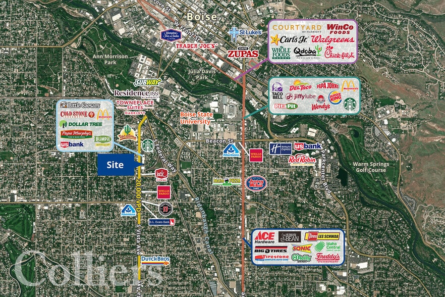 More Photos Of 800-1122 S Vista Ave, Boise Unknown For Lease