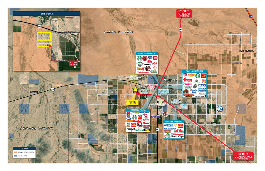 Primary Photo Of Highway 347 & Highway 238 Maricopa, Maricopa Land For Sale