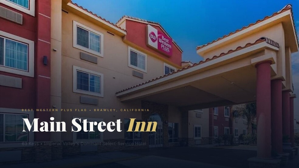 Primary Photo Of 1562 E Main St, Brawley Hotel For Sale
