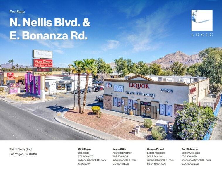 Primary Photo Of 714 N Nellis Blvd, Las Vegas Convenience Store For Sale
