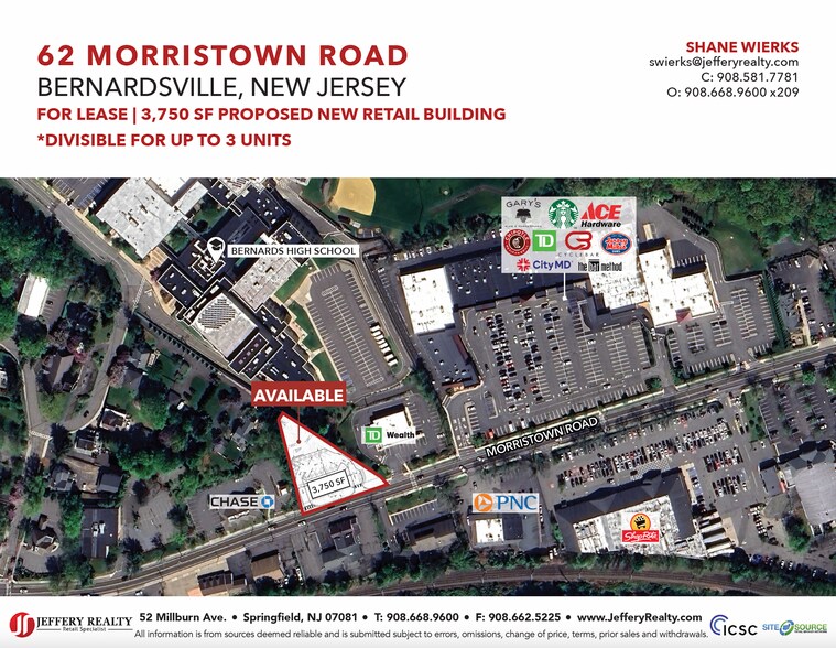 Primary Photo Of 62 Morristown Rd, Bernardsville Freestanding For Lease