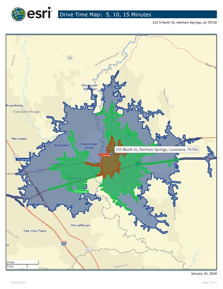 More Photos Of 215 North St, Denham Springs Office For Lease