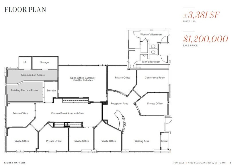 More Photos Of 1382 Blue Oaks Blvd, Roseville Office For Sale