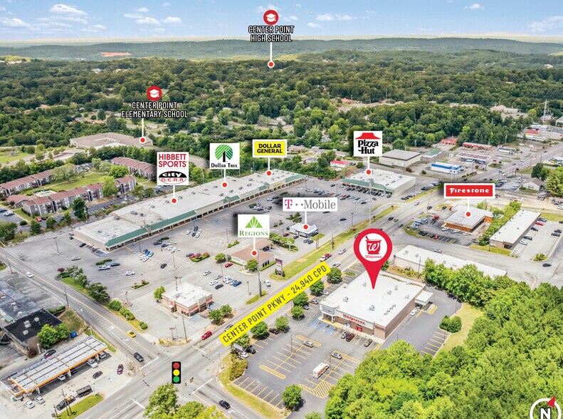More Photos Of 2301 Center Point Pky, Birmingham Drugstore For Lease