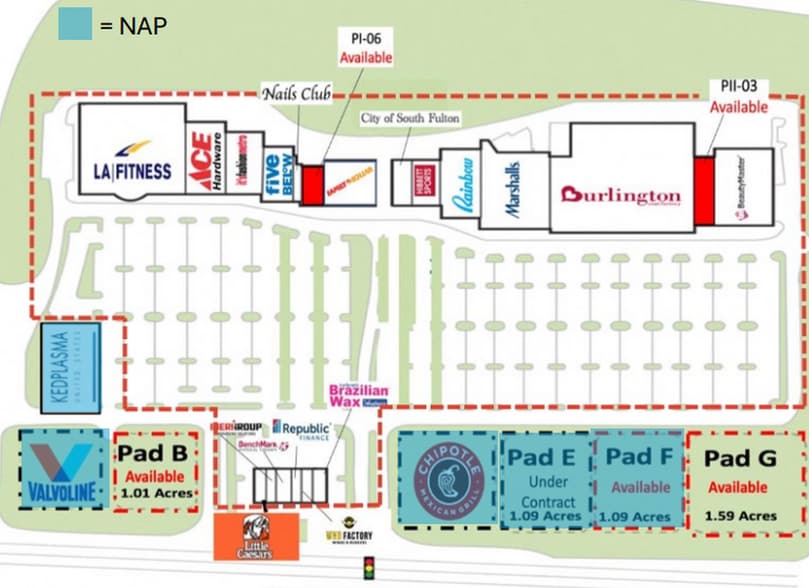 More Photos Of 6385 Old National Highway Hwy, Atlanta Land For Lease