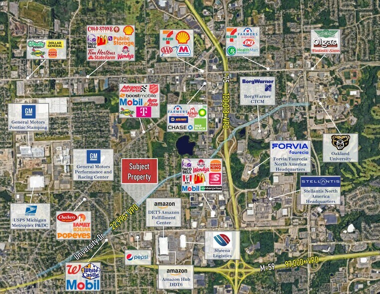 More Photos Of 980 University Dr, Pontiac Freestanding For Sale