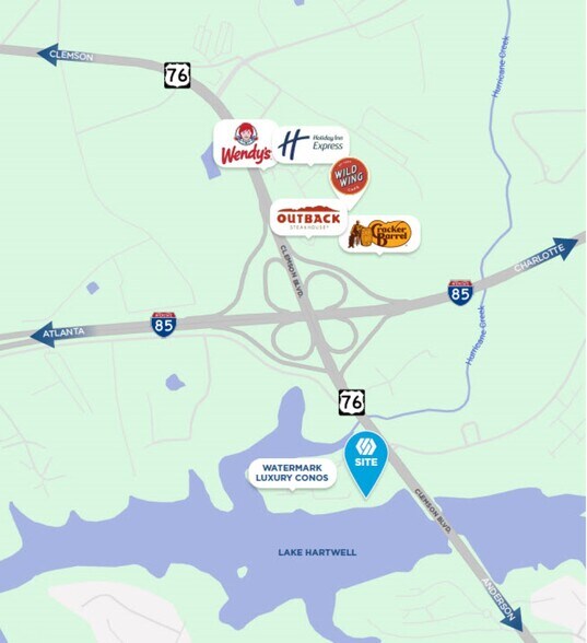 More Photos Of 4403 Clemson Blvd, Anderson Land For Lease