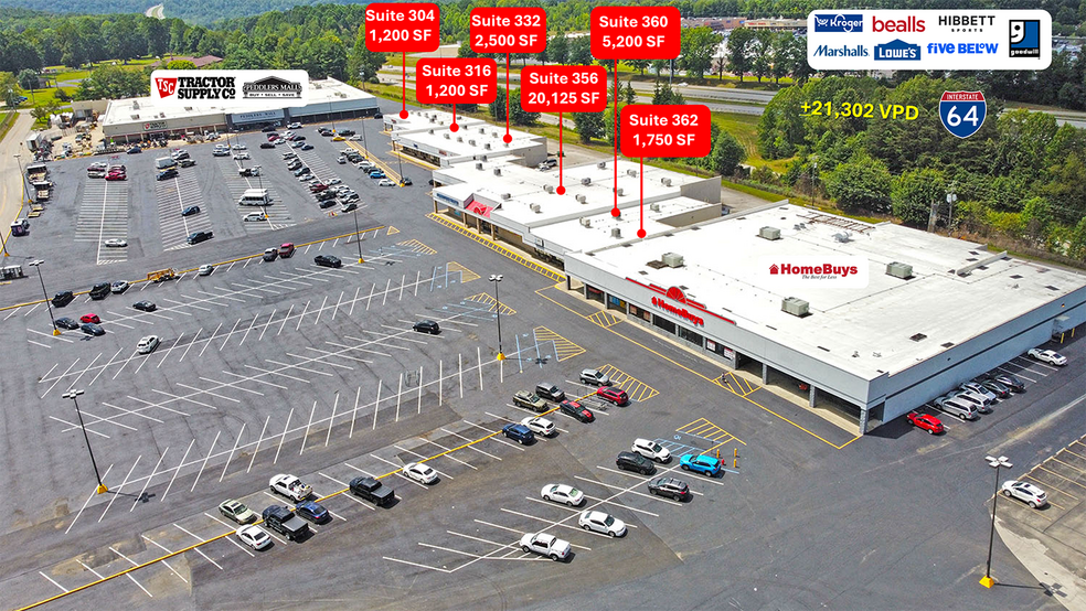 More Photos Of 308-364 Pine Crest Rd, Morehead Storefront For Lease