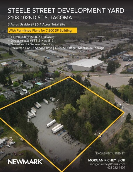 More Photos Of 2108 102nd St S, Tacoma Land For Sale