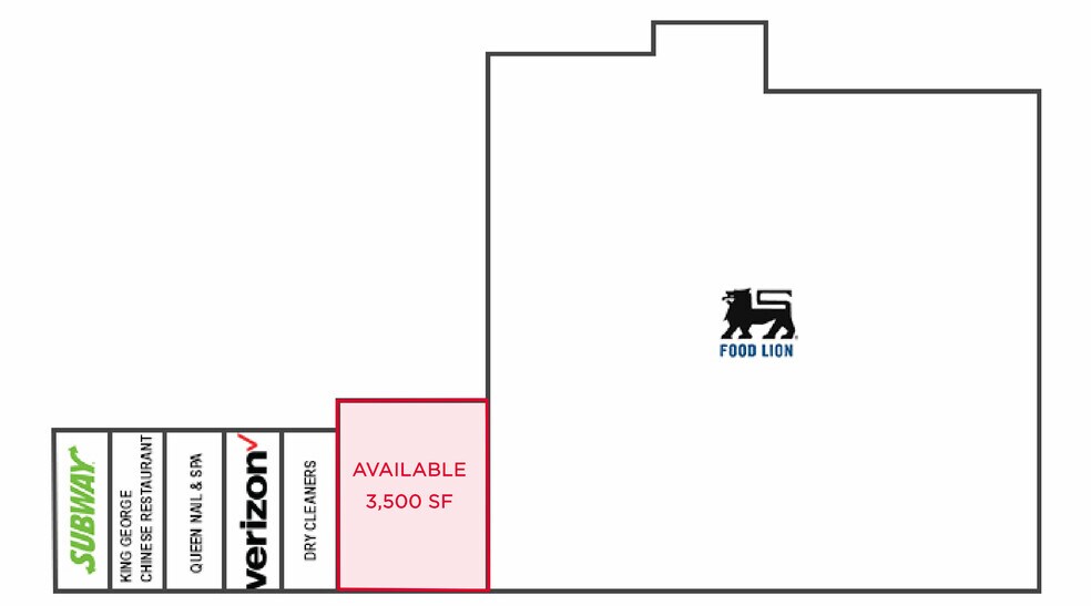More Photos Of 8135-8149 Kings Hwy, King George General Retail For Lease