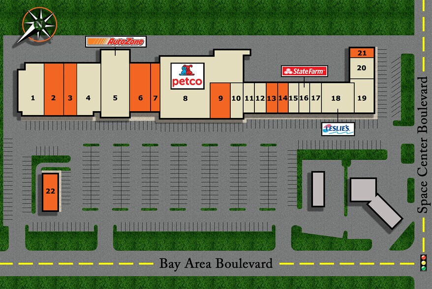 More Photos Of 2402-2416 Bay Area Blvd, Houston Freestanding For Lease