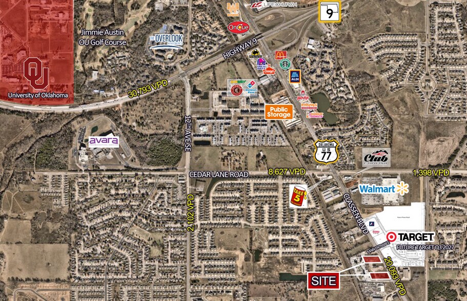 Primary Photo Of 4090 Classen Blvd, Norman Land For Sale
