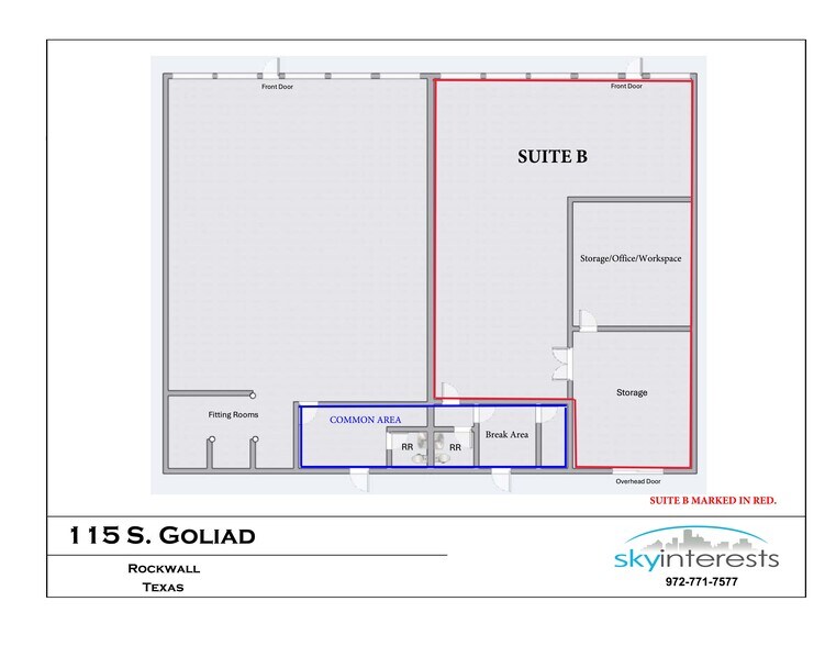 More Photos Of 115 S Goliad St, Rockwall Storefront Retail Office For Lease