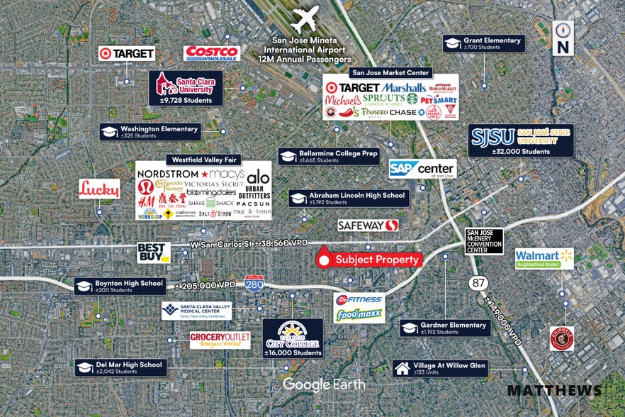 More Photos Of 1570 W San Carlos St, San Jose Fast Food For Lease