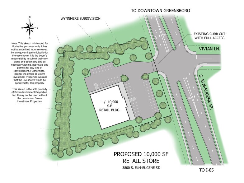 More Photos Of 3800 S Elm Eugene St, Greensboro Land For Sale