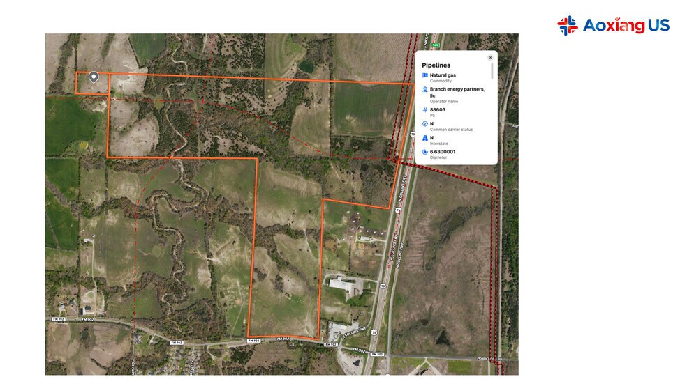 More Photos Of FM Road 902 @ W Highway 75, Howe Land For Sale