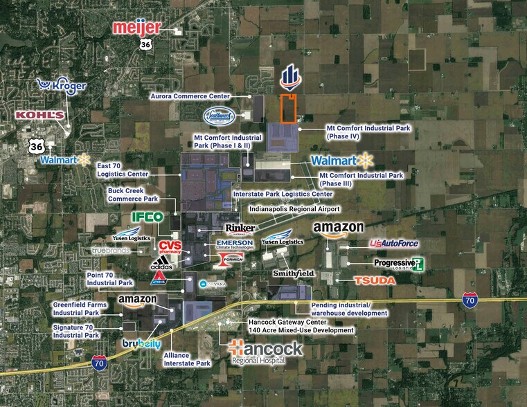 Primary Photo Of 600 W, McCordsville Land For Sale