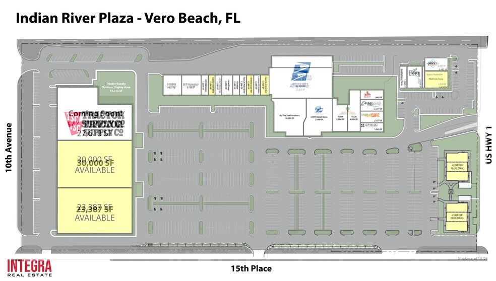 More Photos Of 1501-1601 US Highway 1, Vero Beach Unknown For Lease