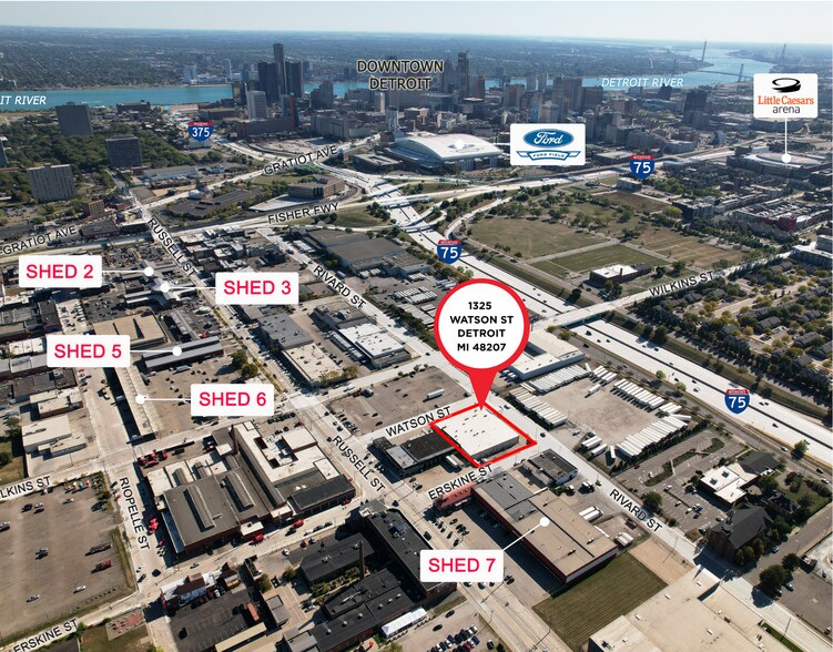 More Photos Of 3110 Rivard St, Detroit Warehouse For Lease
