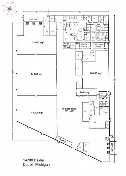 More Photos Of 14700 Dexter Ave, Detroit Warehouse For Sale