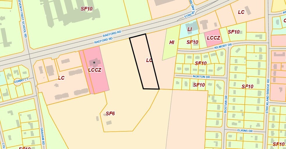 More Photos Of 6665 Raeford Road, Fayetteville Land For Sale