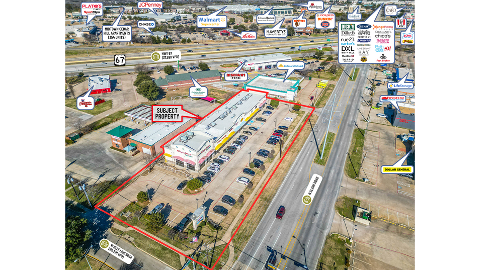More Photos Of 125 N Clark Rd, Cedar Hill Storefront For Sale