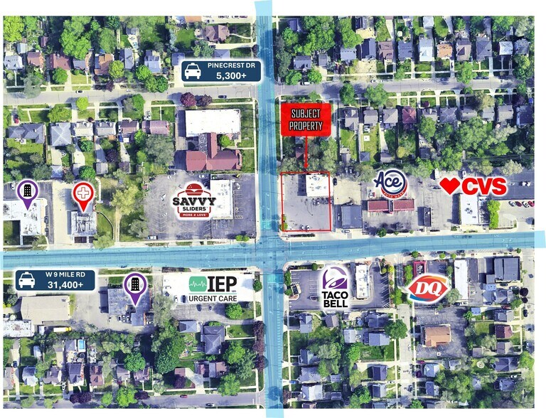 More Photos Of 1040 W 9 Mile Rd, Ferndale Convenience Store For Sale