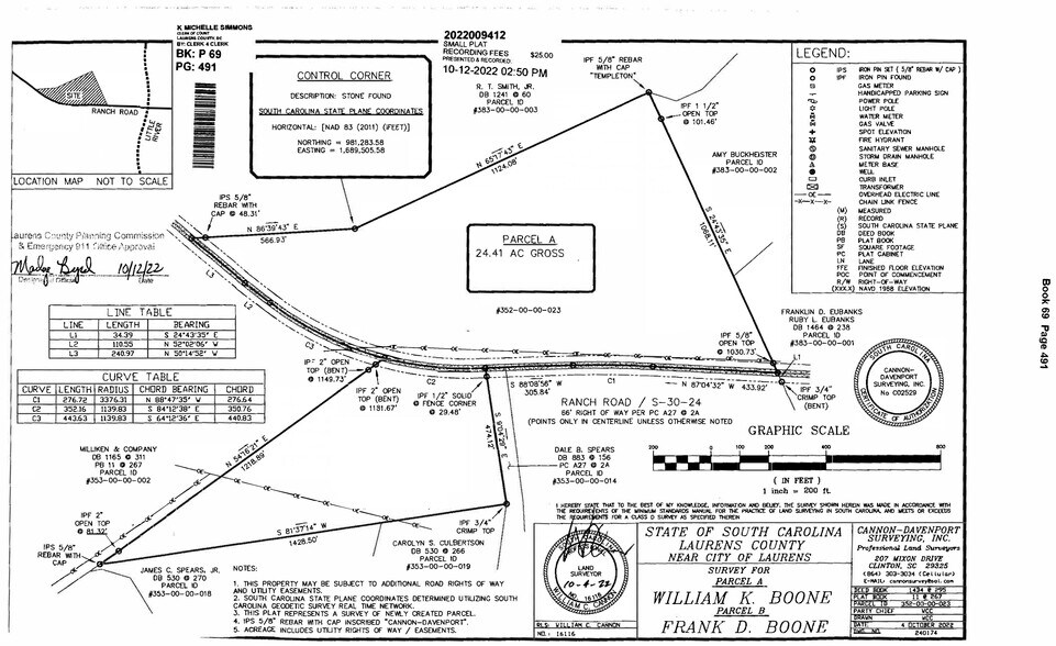 More Photos Of 00 Ranch Road, Laurens Land For Sale