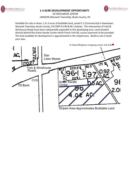 More Photos Of 2235 York Rd, Jamison Land For Sale