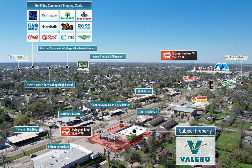 More Photos Of 7104 Irvington Blvd, Houston General Retail For Sale