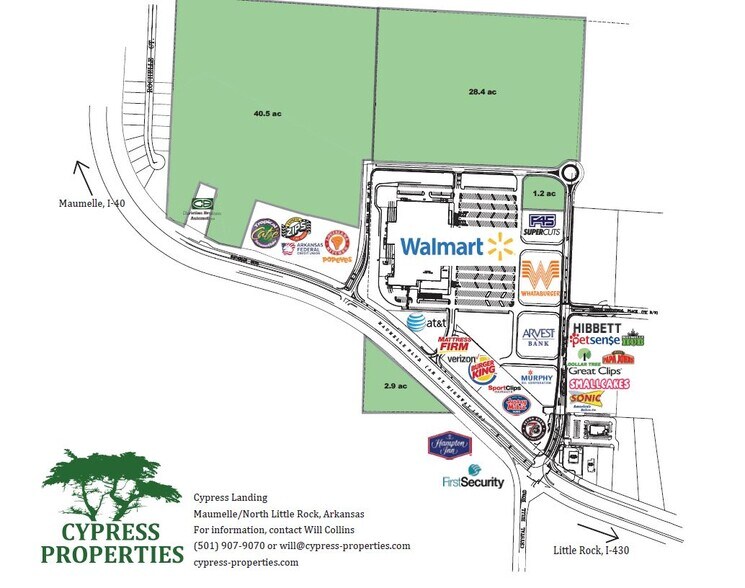 Primary Photo Of 12001 Maumelle Blvd, Maumelle Land For Sale