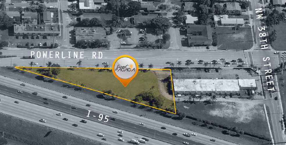 Primary Photo Of 3939 N Powerline Rd, Fort Lauderdale Land For Sale