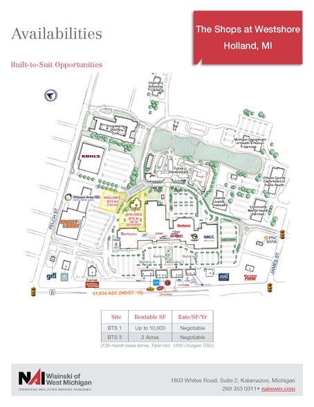 More Photos Of 12331 James St, Holland Unknown For Lease