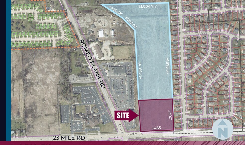 More Photos Of 23 mile road @ Romeo Plank rd, Macomb Land For Lease