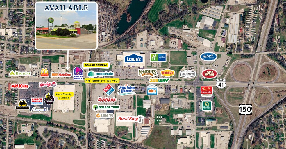 More Photos Of 2322 N 6th St, Vincennes Restaurant For Lease