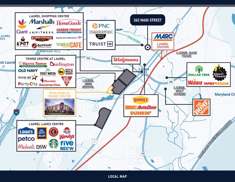 More Photos Of 363 Main St, Laurel Storefront Retail Residential For Sale