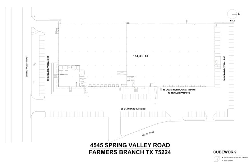 More Photos Of 4545 Spring Valley Rd, Farmers Branch Warehouse For Lease