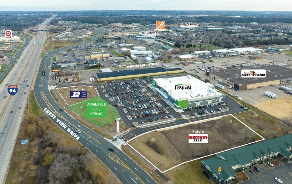 More Photos Of 1616 Crest View Dr, Hudson Land For Sale