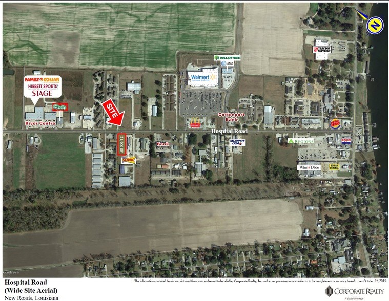 Primary Photo Of 925 Hospital Rd, New Roads Land For Sale