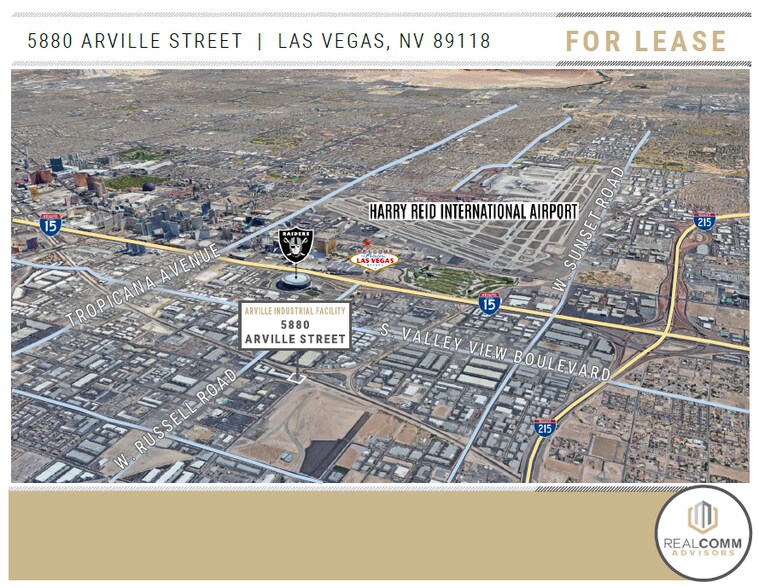 More Photos Of 5880 Arville Street St, Las Vegas Warehouse For Lease