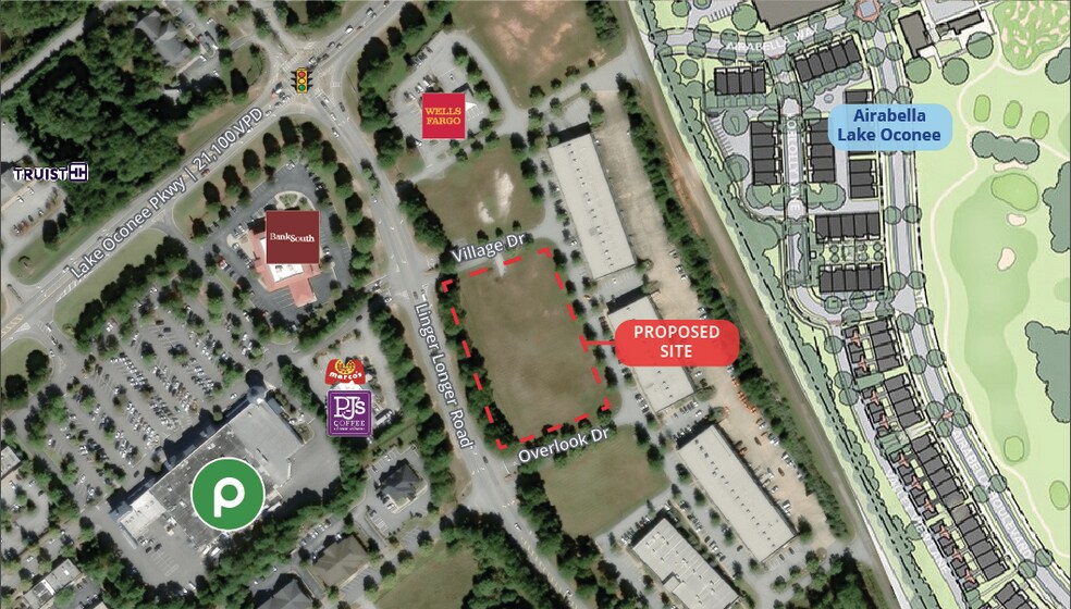 More Photos Of Linger Longer Rd & Village Dr, Greensboro Land For Lease