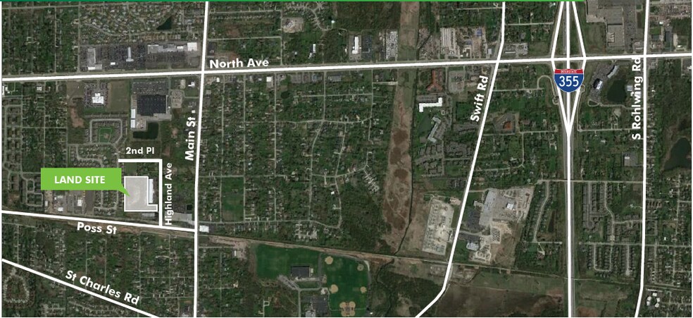 More Photos Of NW Poss St & Highland Ave, Glen Ellyn Land For Sale