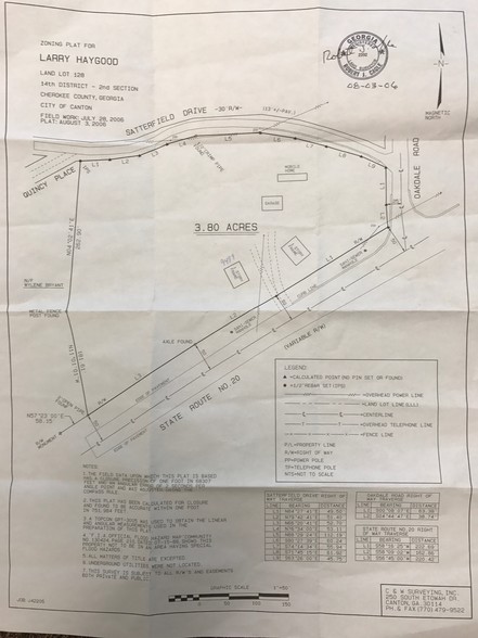 Primary Photo Of 9479 Knox Bridge Hwy, Canton Land For Sale